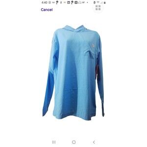 Blue Habit Fishing Shirt
